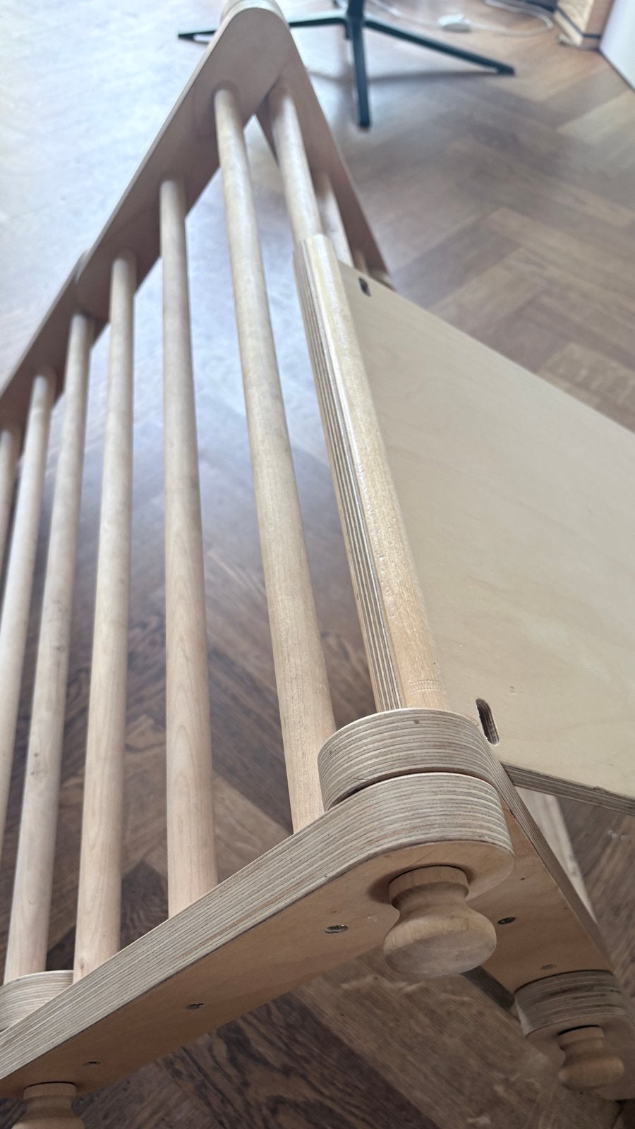 Houten Klimrek met Glijbaan - Pikler Driehoek Ette Tete, Ophalen, Zo goed als nieuw, Klimwand