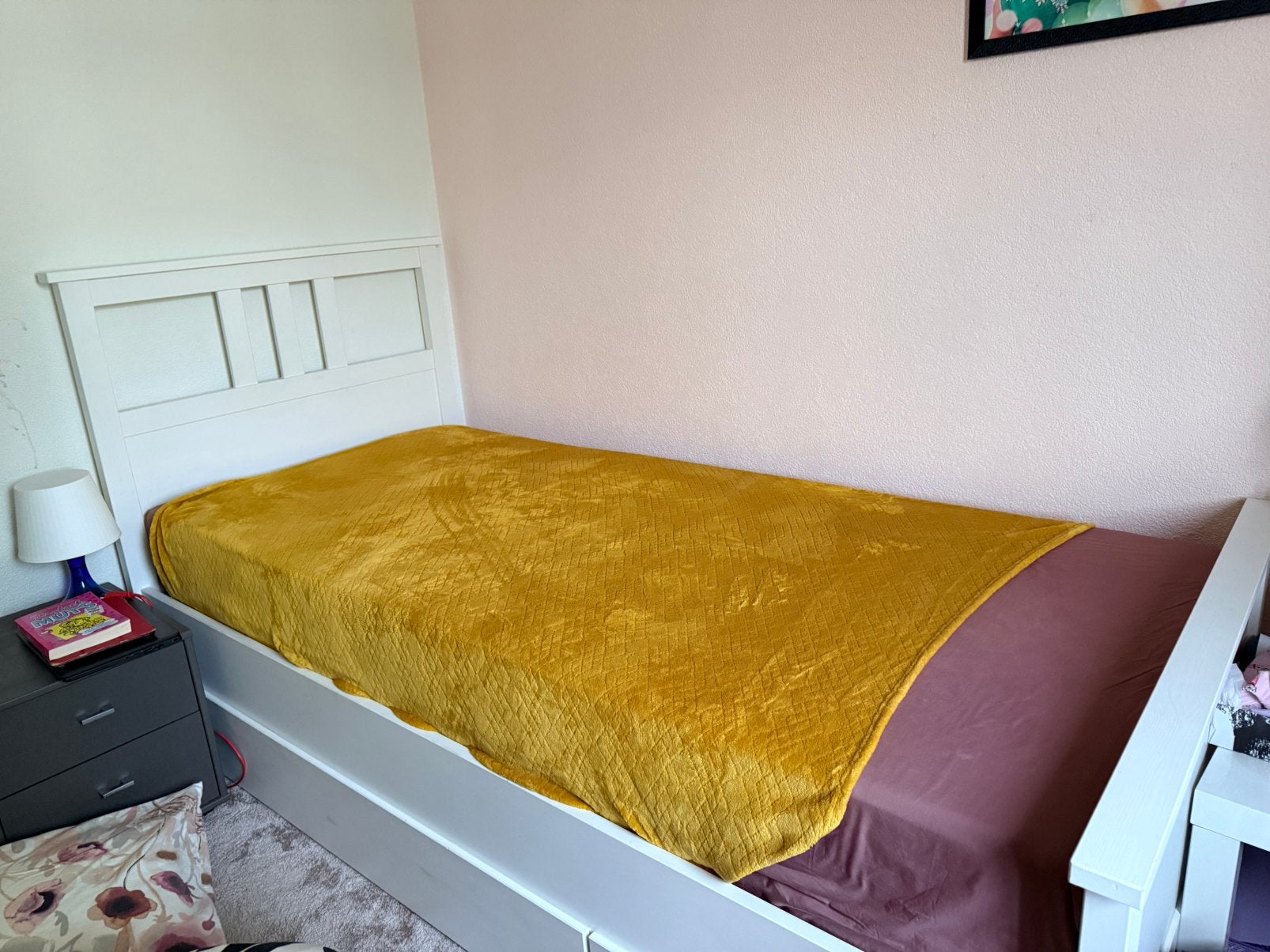 90*200 IKEA bed, Ophalen, Gebruikt, 90 cm, Eenpersoons