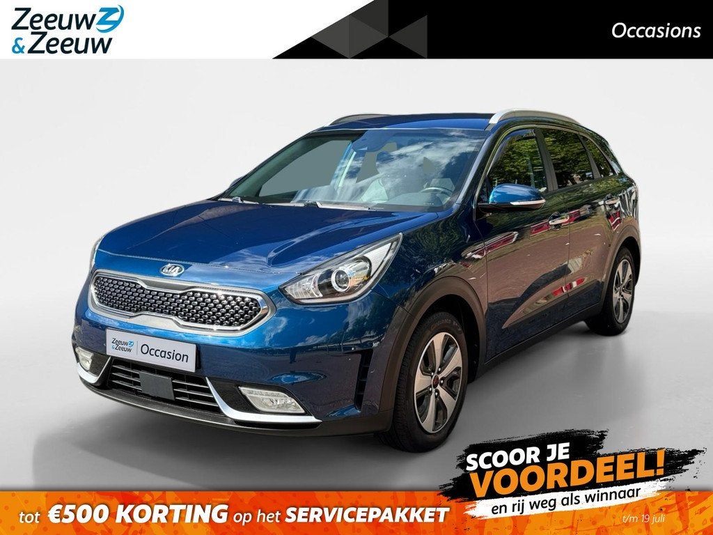 Kia Niro 1.6 GDi Hybrid BusinessLine | Airco | Navi | Camera, Auto's, Kia, Bedrijf, Te koop, Niro, ABS, Adaptive Cruise Control