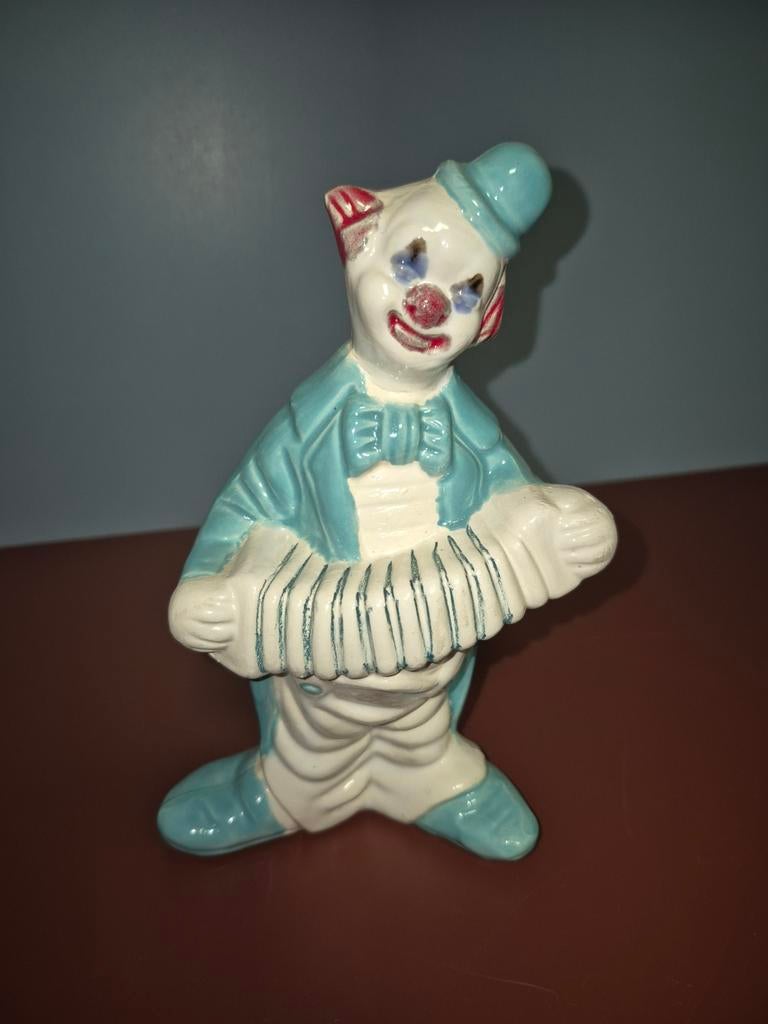 Clown met accordeon, Ophalen of Verzenden, Zo goed als nieuw, Overige typen