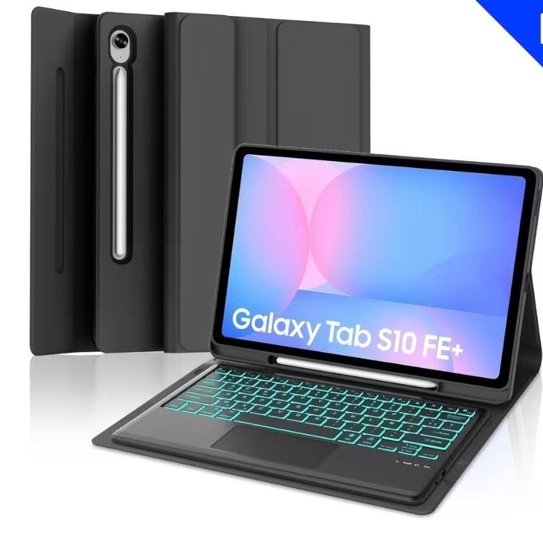 Nieuw Toetsenbordhoes Samsung Galaxy Tab S10 FE+ 13.1 inch, 13 inch of meer, Onbekend, Nieuw, Bescherming voor- en achterkant