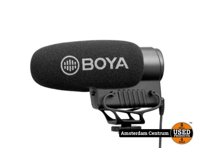 Boya BY-BM3051S Condensator Shotgun Richtmicrofoon - Nieuw