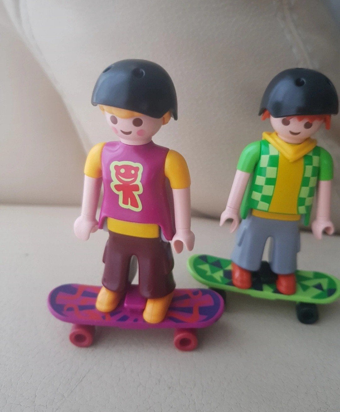 Playmobil Skateboarders - 2 Figuren met Skateboards, Ophalen of Verzenden, Gebruikt, Los playmobil