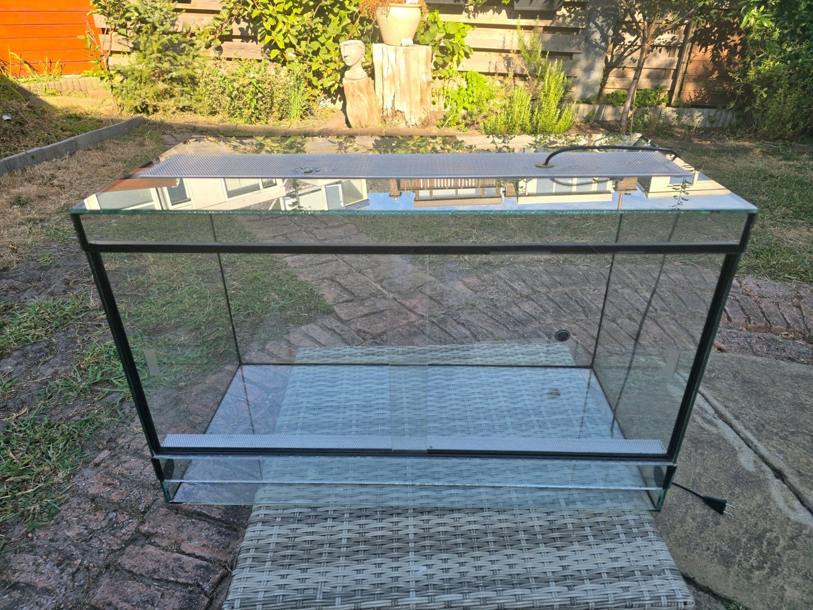 Terrarium 80cmx50cmx40cm, Ophalen