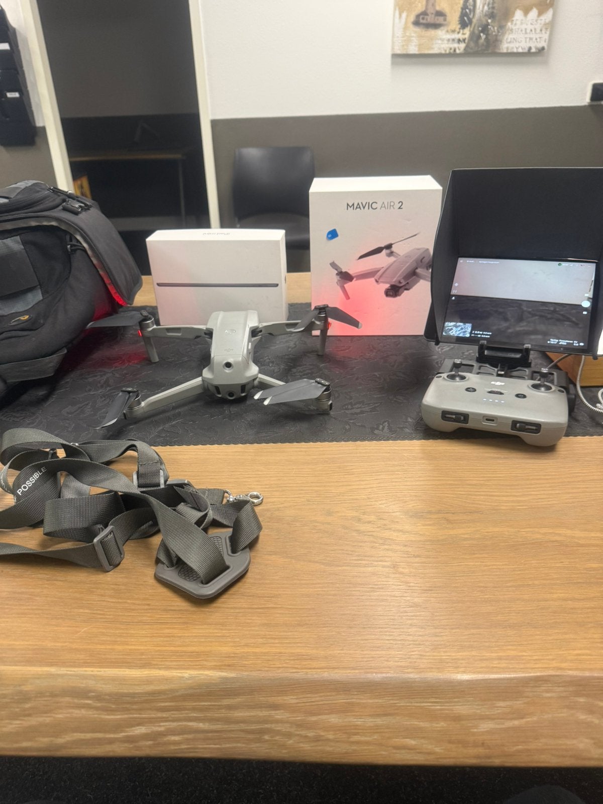Dji mavic air 2 compleet in nieuw staat zie foto’s, Ophalen of Verzenden, Zo goed als nieuw