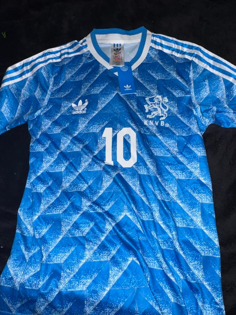 Nederlands Elftal Retro voetbalShirt Gullit #10 Maat M, Ophalen of Verzenden