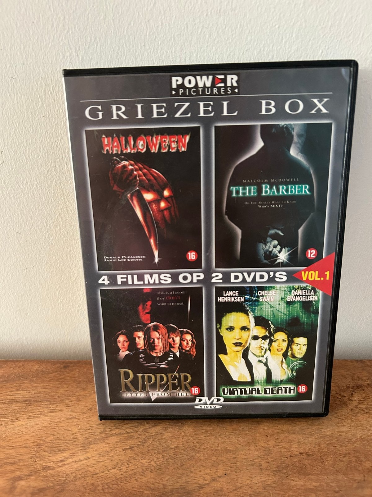 Griezel Box Vol. 1: Halloween, The Barber, Ripper, Virtual D, Engels, Vanaf 16 jaar, Ophalen of Verzenden, Zo goed als nieuw