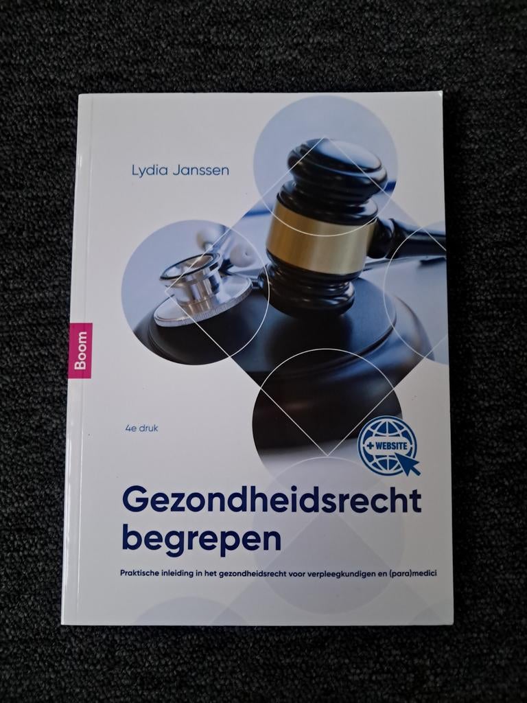 Lydia Janssen - Gezondheidsrecht begrepen, Sociale wetenschap, Ophalen of Verzenden, Zo goed als nieuw, Lydia Janssen