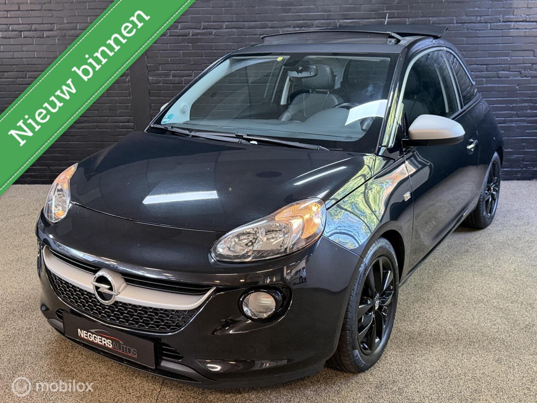 Opel ADAM 1.0 Turbo Slam Open AIR CABRIO LEDER CRUISE PDC, Voorwielaandrijving, ADAM, Gebruikt, 1041 kg