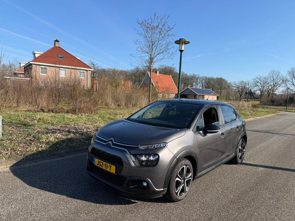 Citroen C3 2021 Shine Carplay Navi DAB+ Parks - VASTE PRIJS, Auto's, Citroën, Voorwielaandrijving, 83 pk, Euro 6, 1199 cc