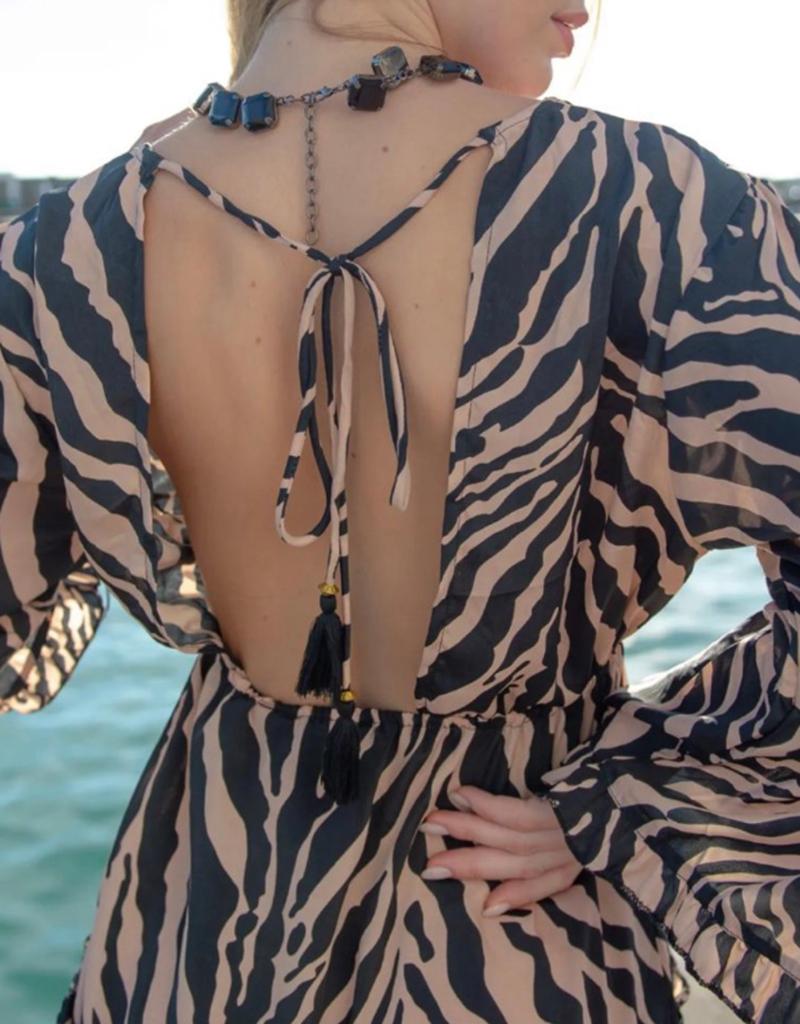 GOLD AND SILVER kort jurkje Ibizastyle mt M/L, Kleding | Dames, Jurken, Maat 38/40 (M), -, Verzenden, Parijs