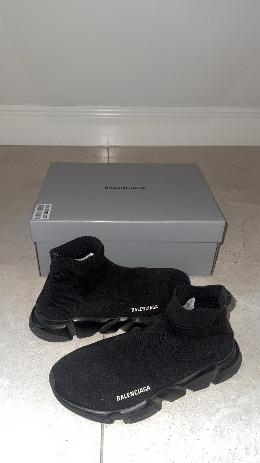 Balenciaga Schoenen Maat 43 - Inclusief Doos en Tas, Ophalen of Verzenden, Zo goed als nieuw, Zwart, Sneakers of Gympen