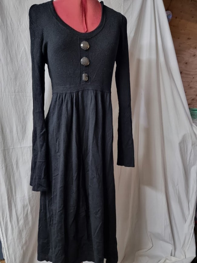 OUI moments jurk maat M zwart, Kleding | Dames, Maat 38/40 (M), Oui moments, Zwart, Ophalen of Verzenden