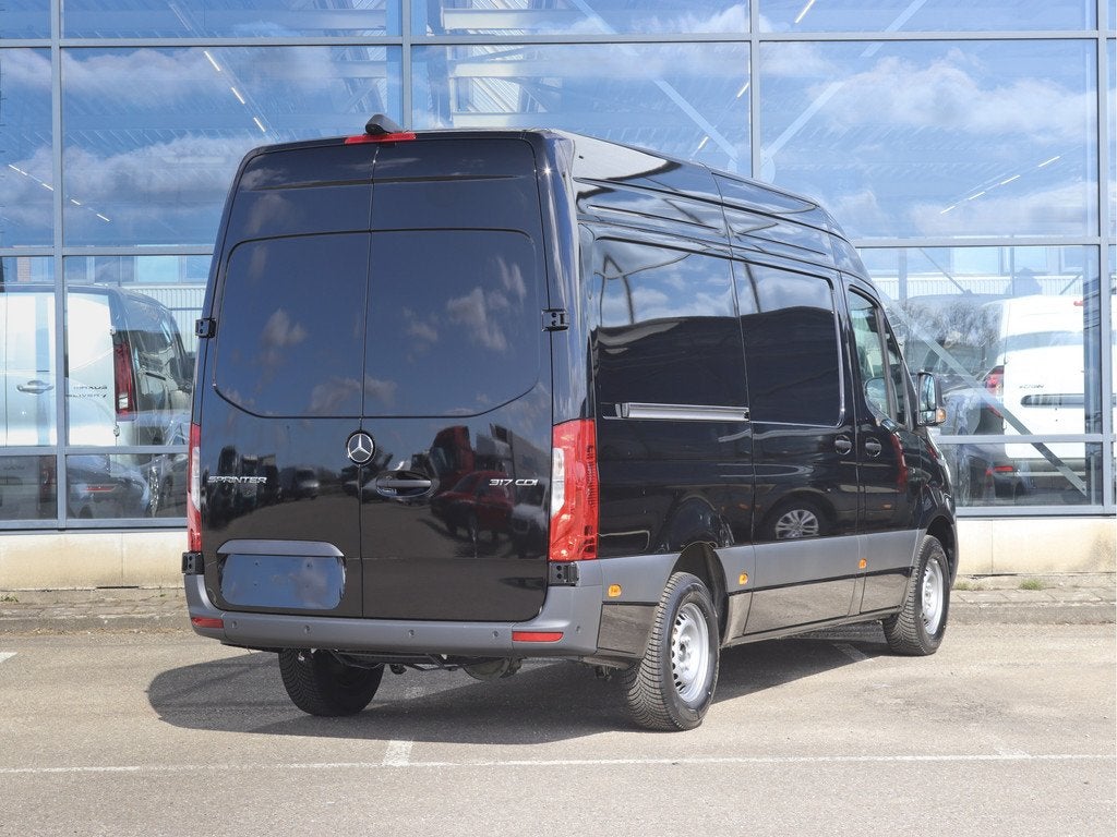 Mercedes-Benz Sprinter 317 1.9 CDI L2 Pro HD, Automaat, 12 maanden, 2202 kg, Zwart
