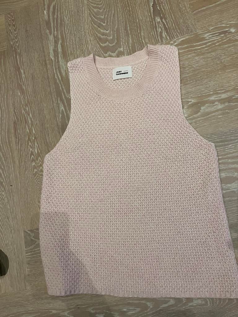 Judt cashmere gerstekorrel top L, Maat 38/40 (M), Ophalen of Verzenden, Zo goed als nieuw, Roze