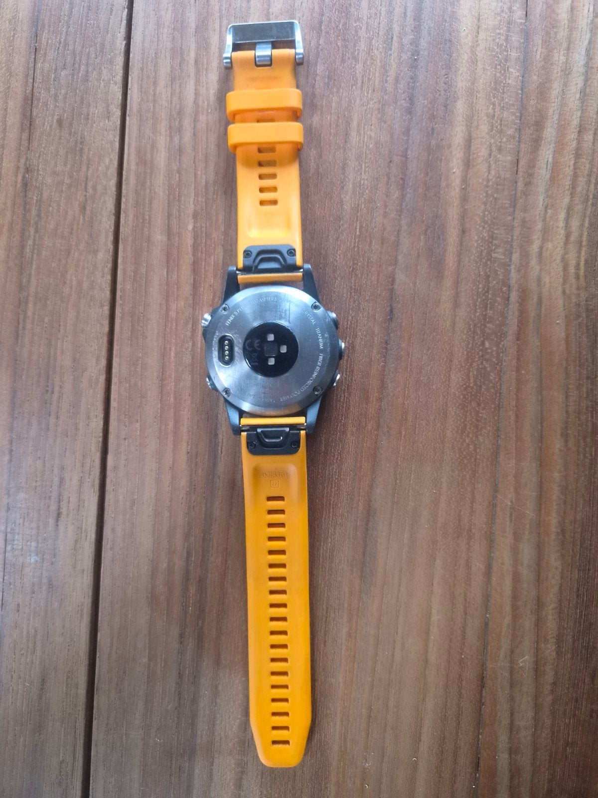 Garmin Fenix 5 Pro - Oranje bandje (excl. oplader), Sieraden, Tassen en Uiterlijk, Ophalen, Gebruikt, Garmin, Oranje