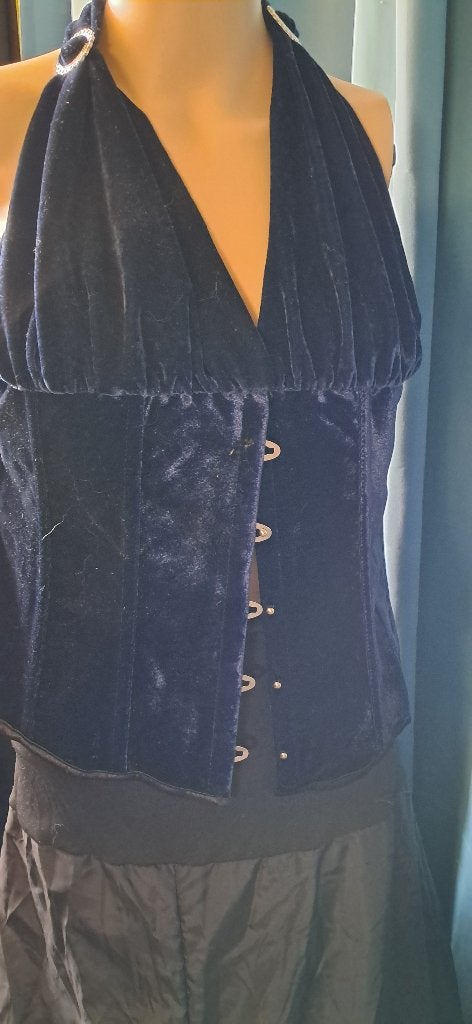 Corset maat xxl blauw, Verzenden, Blauw, Body of Korset