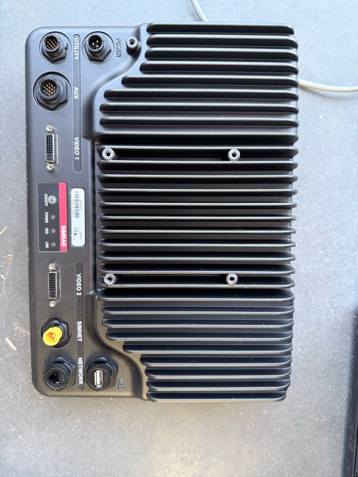 Simrad NSO Marine Processor - Uitstekende Staat, Ophalen of Verzenden, Zo goed als nieuw, Kaartplotter of Fish Finder
