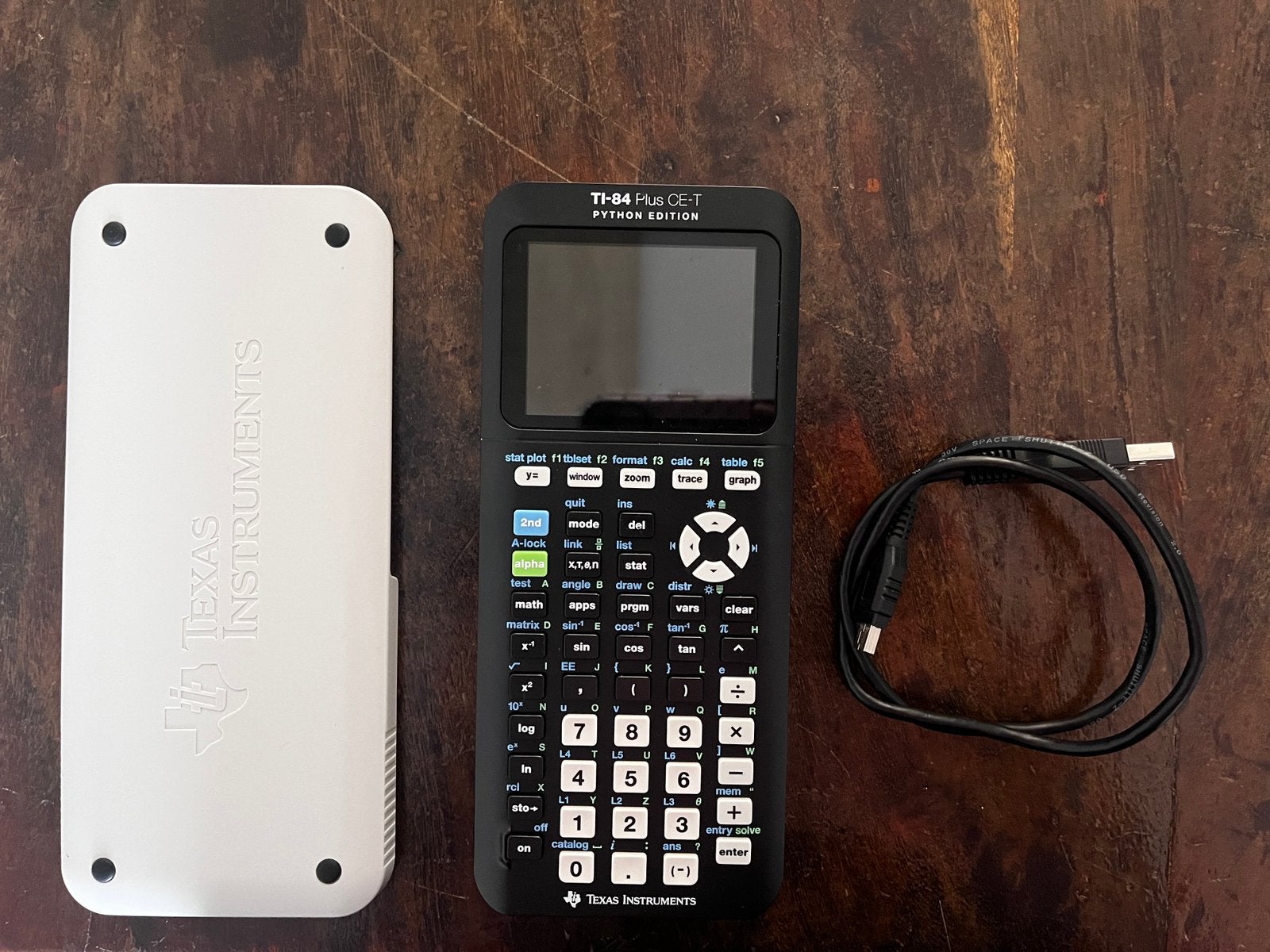 Grafische rekenmachine Ti-84 Plus CE-T Python edition, Ophalen of Verzenden, Grafische rekenmachine, Zo goed als nieuw