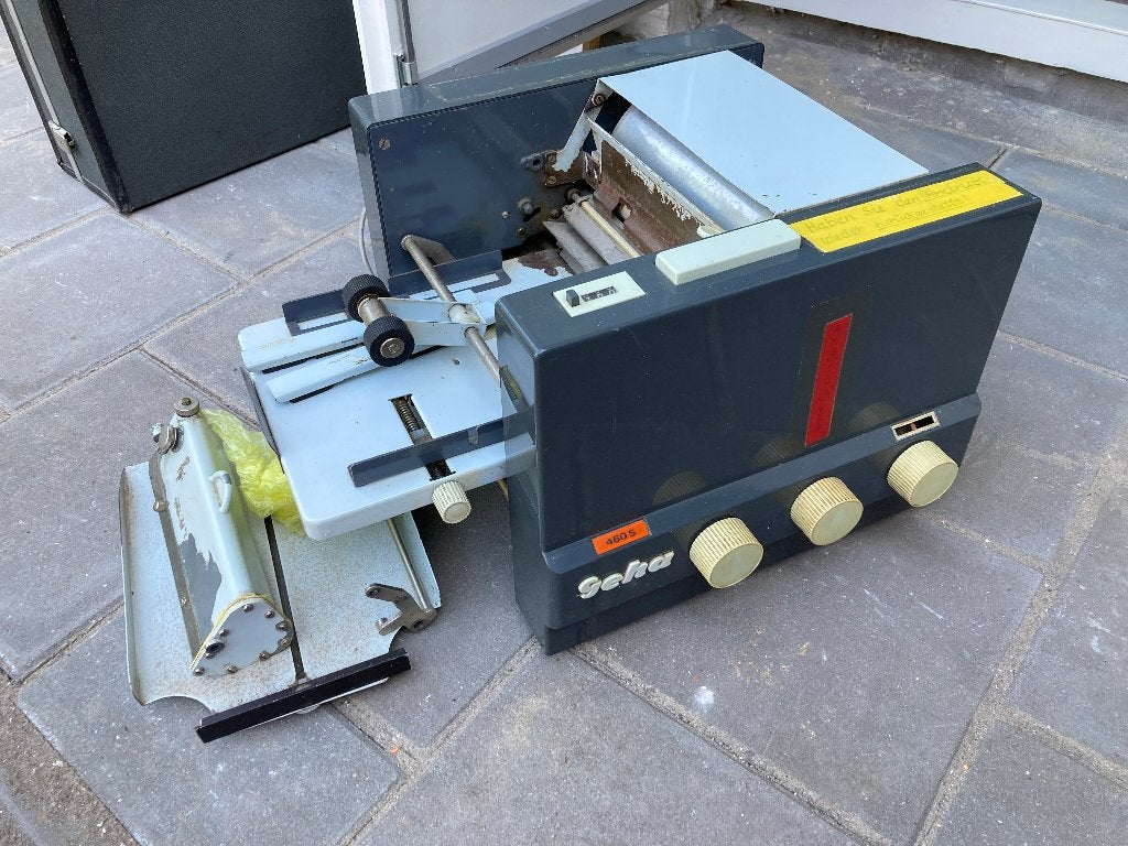Geha 406 S vloeistofduplicator, Ophalen