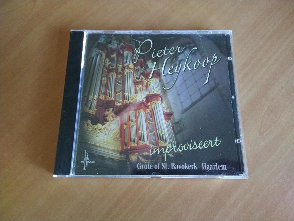 CD Pieter Heykoop improviseert. Grote of St.Bavokerk Haarlem, Ophalen of Verzenden, Zo goed als nieuw, Koren of Klassiek