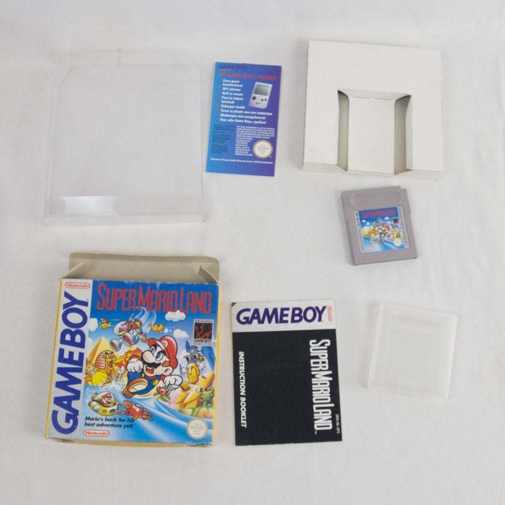 Super Mario Land | nintendo gameboy | compleet | nette staat, Nintendo, Gebruikt, Support@nintendo.com, 11-1 Hokotate-cho, Kamitoba, Minami-ku
Kyoto 601-8501
Japan