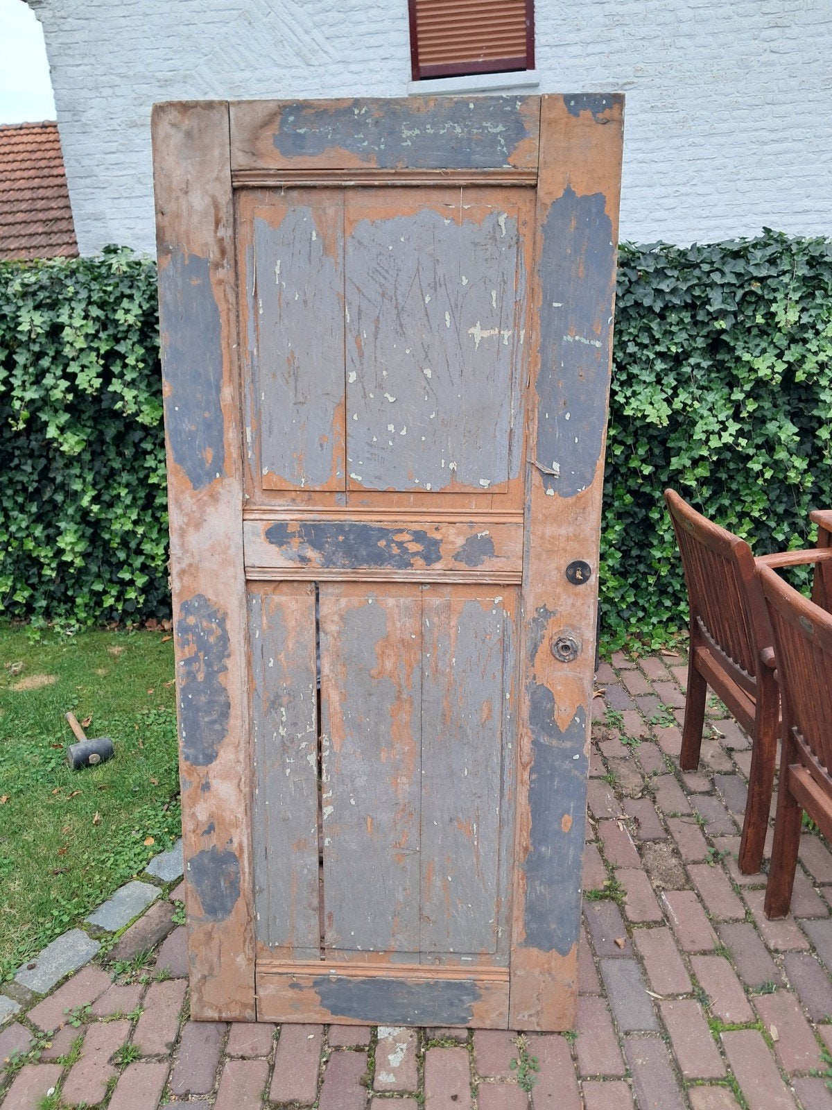 oude houten deur, Ophalen, Gebruikt, Hout, Overige typen