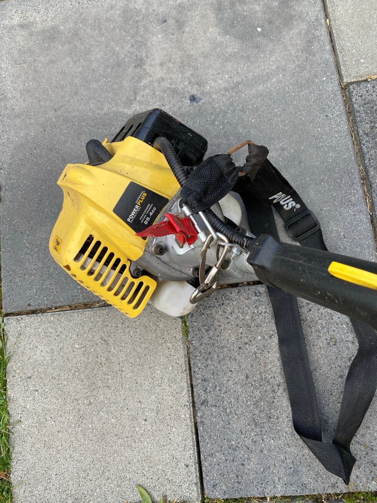 PowerPlus Benzine Grastrimmer 25.4cc, Tuin en Terras, Ophalen of Verzenden, Gebruikt, 30 tot 50 cm, Benzine