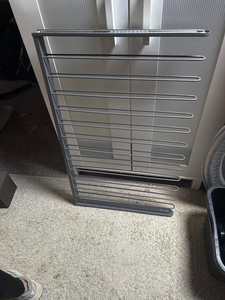 IKEA Pax kast broekenhanger uittrekbaar grijs, Ophalen of Verzenden, Zo goed als nieuw, Metaal, Volwassenen