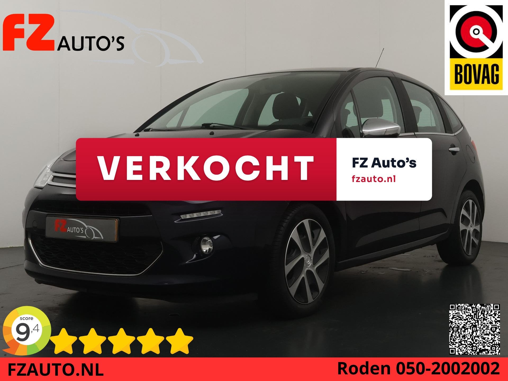 Citroen C3 1.2 VTi Collection - Airconditioning - Trekhaak -, Auto's, Voorwielaandrijving, Euro 5, Stof, Gebruikt