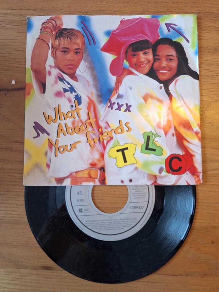 TLC - What About Your Friends - Vinyl Single, Cd's en Dvd's, Vinyl Singles, Gebruikt, 1990 - 1999, 7 inch, Single