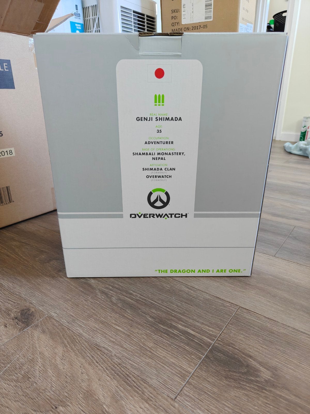 Overwatch Genji Shimada Statue, Ophalen