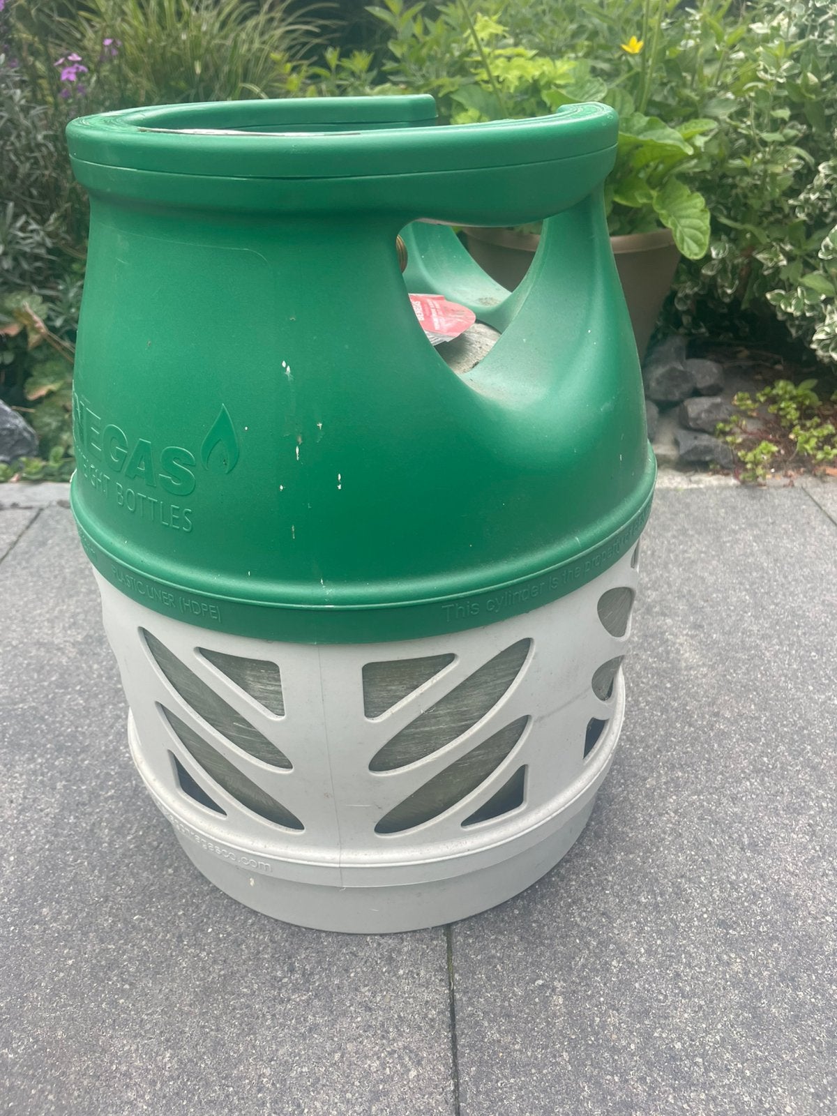 Lege 5kg lichtgewicht BP gasfles, Caravans en Kamperen, Kampeeraccessoires, Ophalen, Zo goed als nieuw