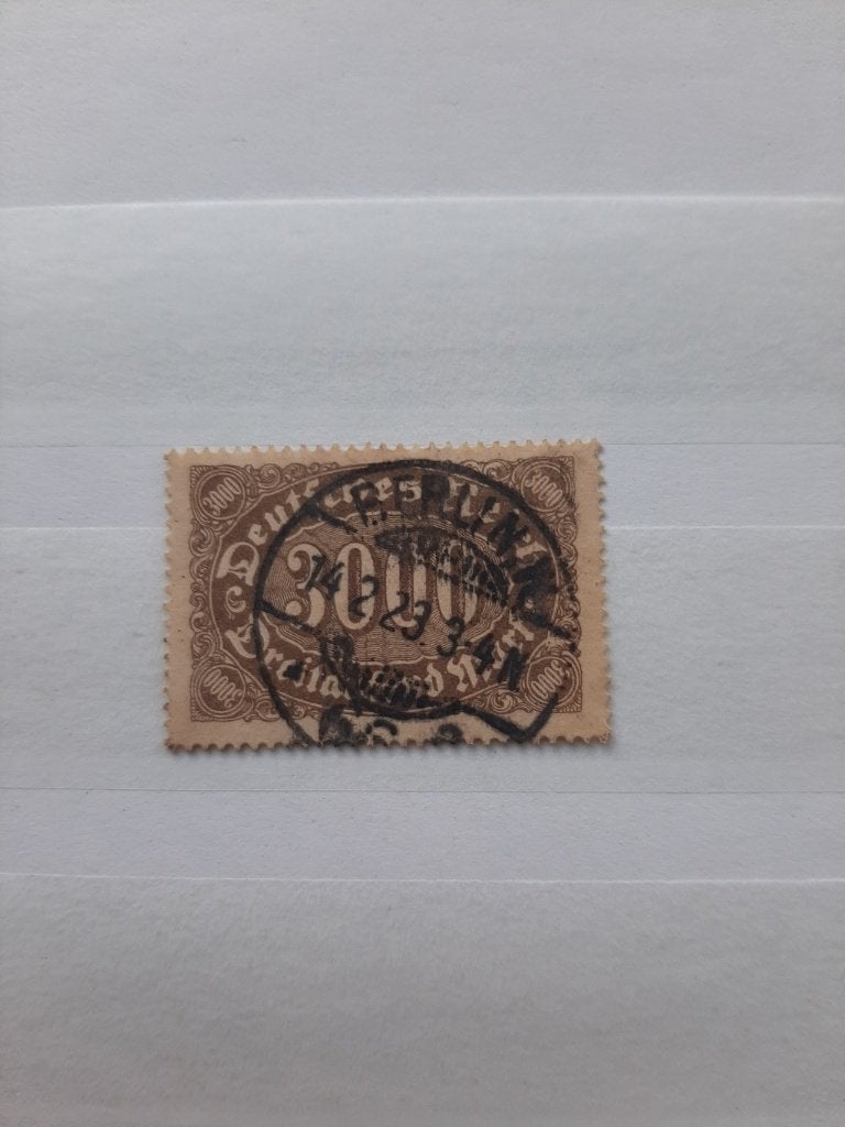 Duitse Rijk 1923, Weimar, Ophalen of Verzenden, Duitse Keizerrijk, Gestempeld