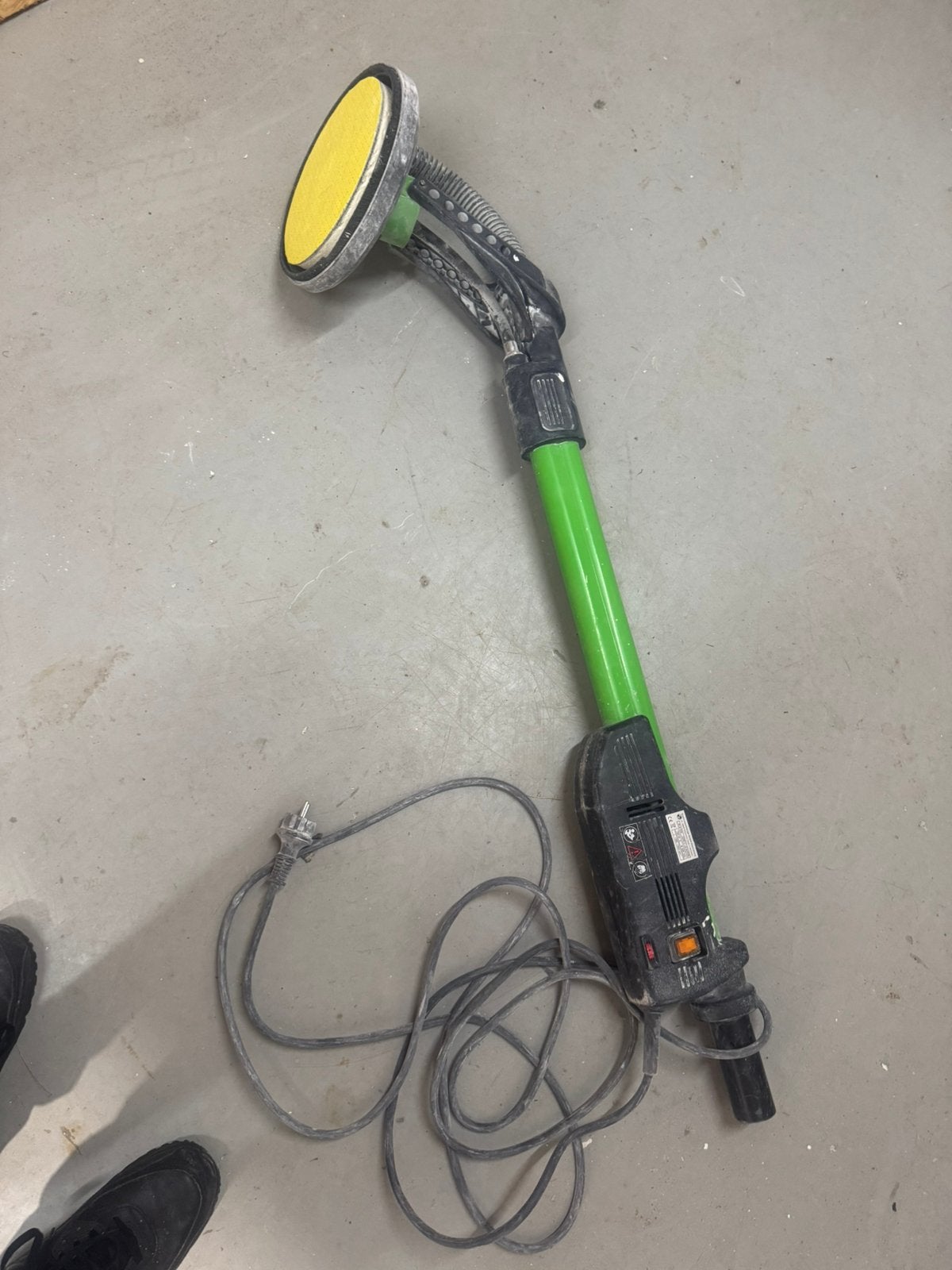 Wand en plafon  schuurmachine, Ophalen of Verzenden, Gebruikt, 600 tot 1200 watt, Excentrische schuurmachine