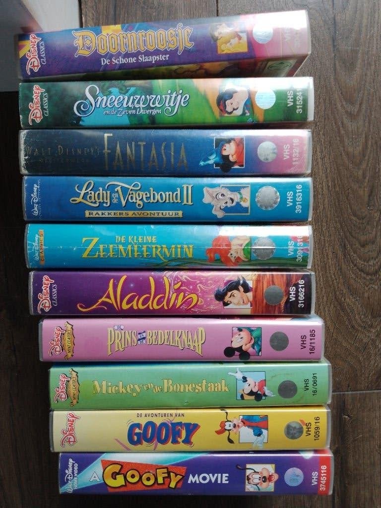 Gratis videobanden Disney, Alle leeftijden, Ophalen of Verzenden, Gebruikt, Tekenfilm