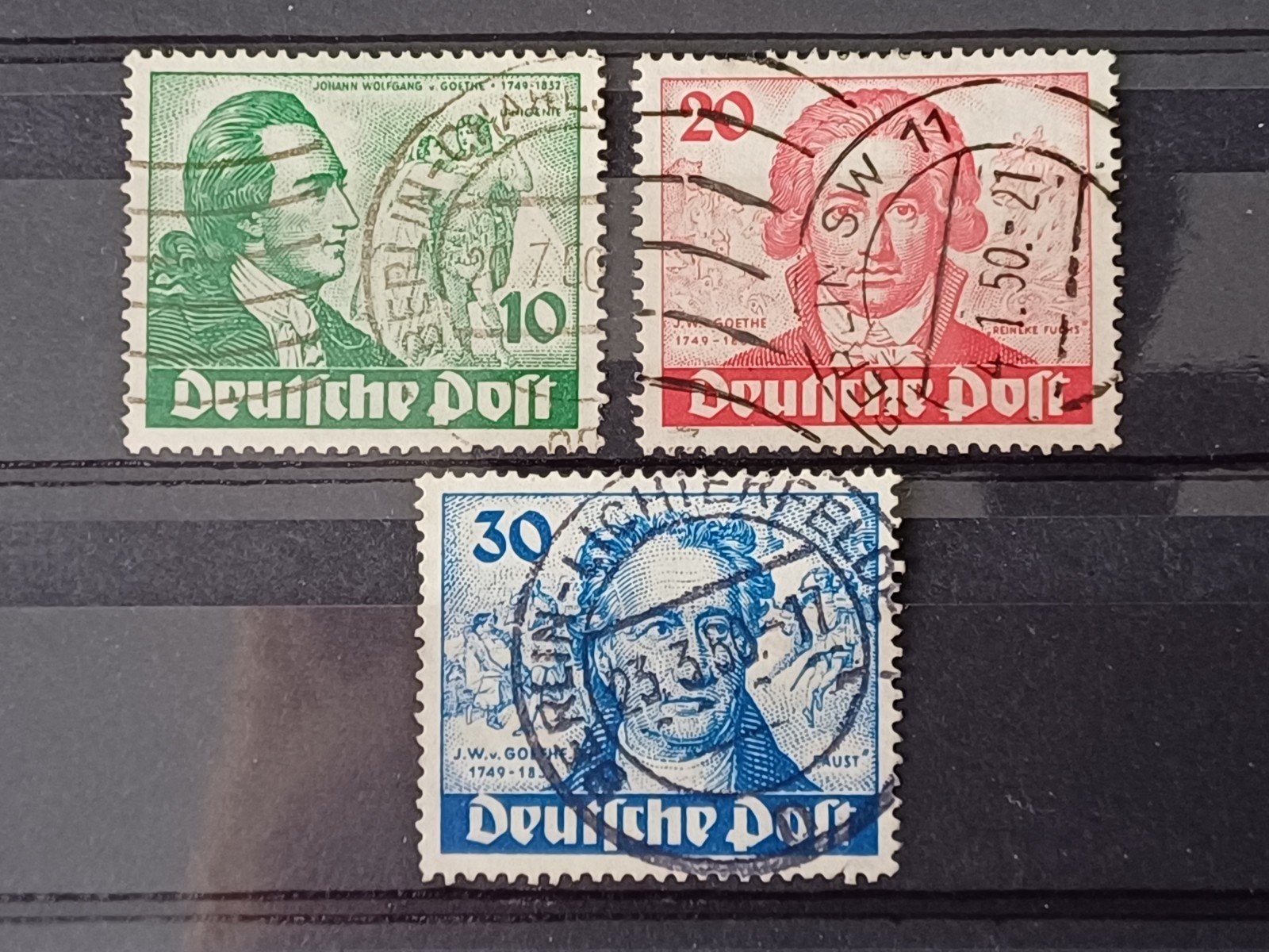 Berlijn 61-63 gestempeld, Ophalen of Verzenden, Overige periodes, Gestempeld