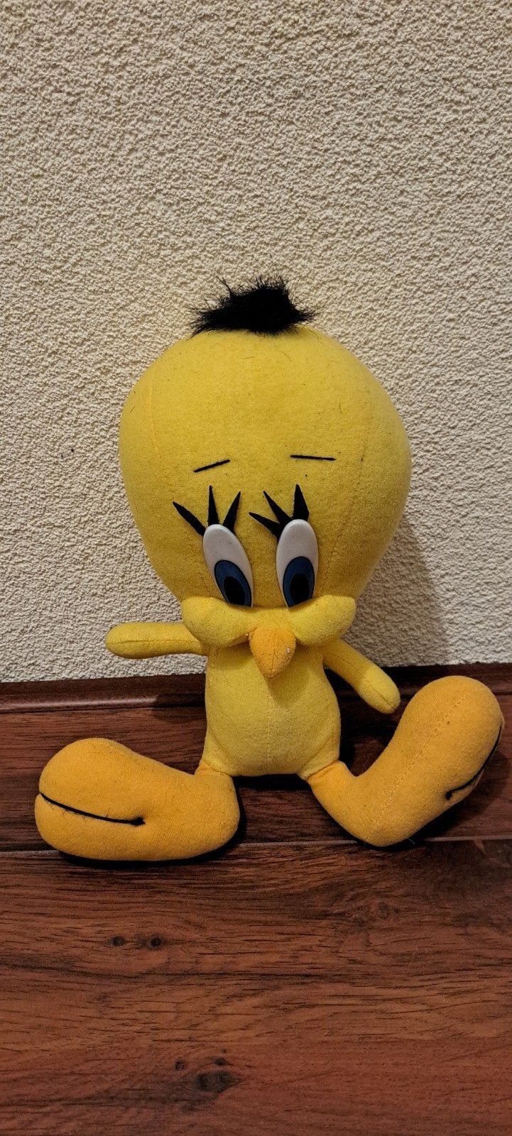 Vintage Tweety knuffel van 30 cm groot., Ophalen of Verzenden, Gebruikt, Overige typen