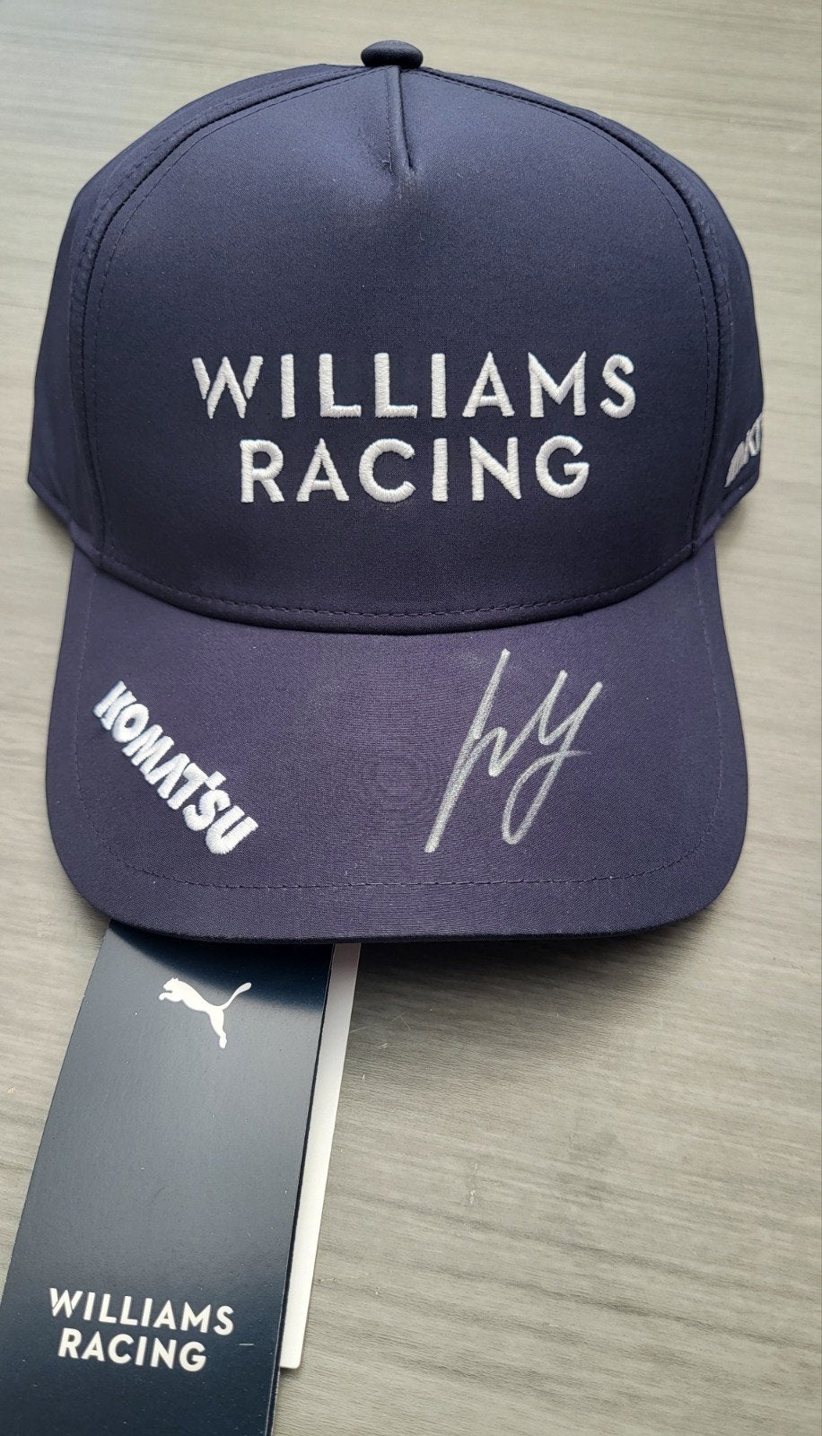 Williams Racing F1 Pet Carlos Sainz Gesigneerd 2025 Puma, Ophalen of Verzenden, Nieuw