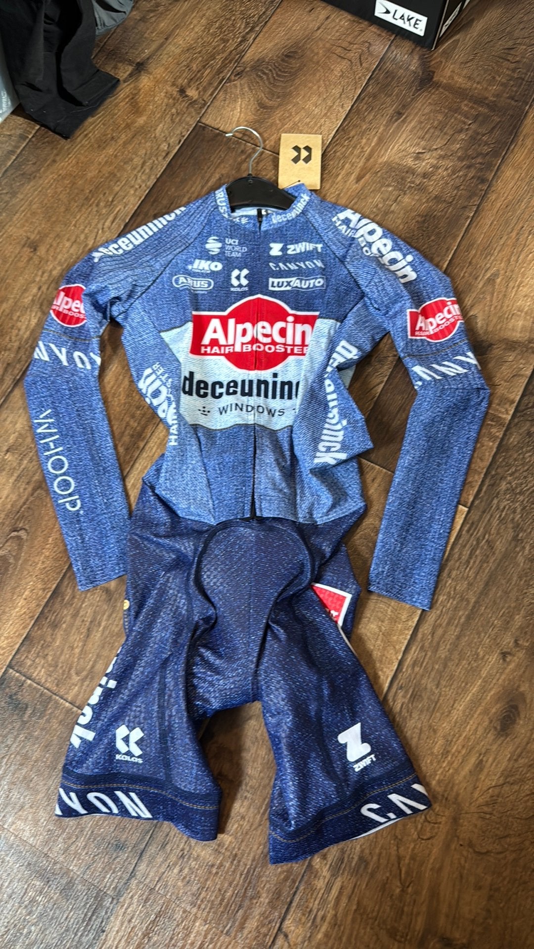 Team Alpecin Deceuninck aeropak nieuw maat XS, Fietsen en Brommers, Fietsaccessoires | Fietskleding, XS, J, Nieuw, Ophalen of Verzenden
