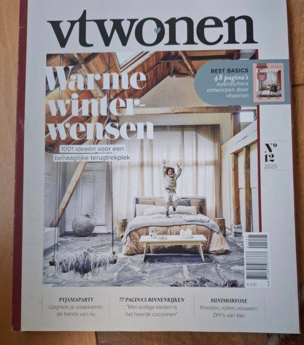 VT wonen woonblad december 2025, Ophalen, Zo goed als nieuw, Overige typen