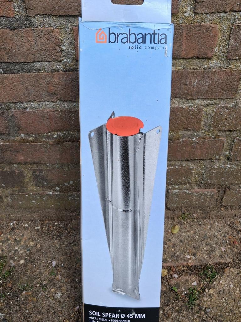 Brabantia grondanker Ø 45 mm - Nieuw in doos, Ophalen, Nieuw