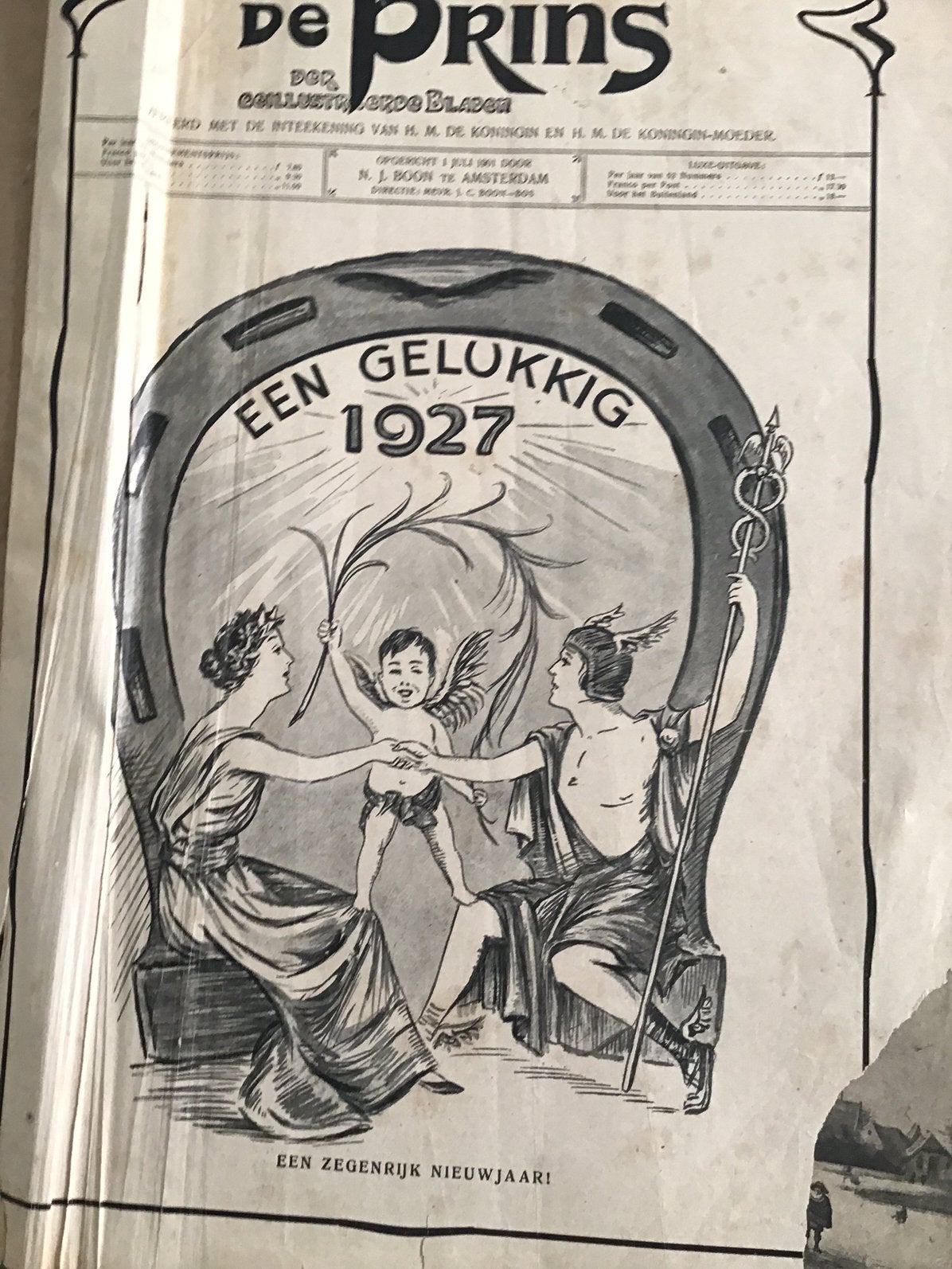 De Prins ingebonden jaargang 1927, Boeken, Ophalen of Verzenden, Gelezen, Overige typen