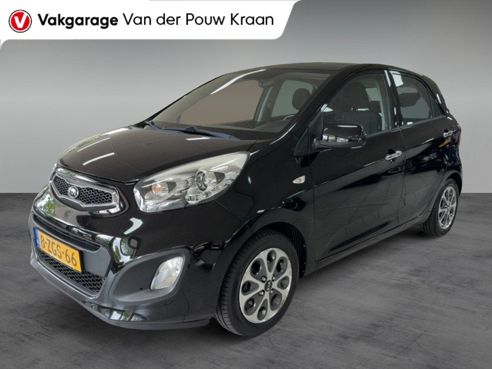 Kia Picanto 1.0 CVVT BusinessL. (bj 2015), Start-stop-systeem, Stof, Gebruikt, 400 kg