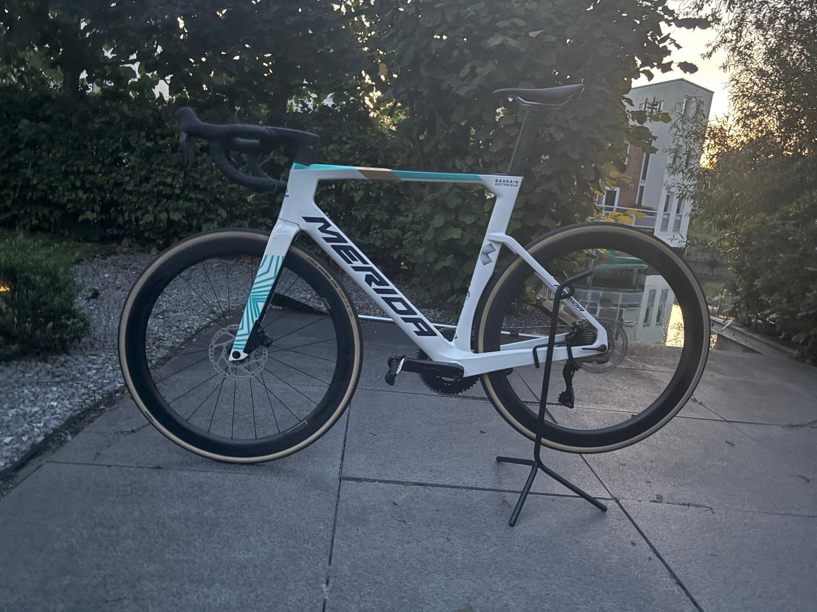 Merida Reacto 5000 di2 racefiets Frame L - Zo goed als nieuw, 28 inch, Carbon, Heren, Zo goed als nieuw