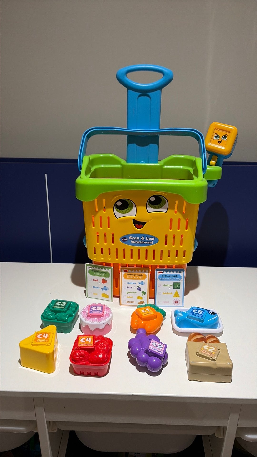 Vtech scan & leer winkelmand, Kinderen en Baby's, Ophalen of Verzenden, Zo goed als nieuw, 2 tot 4 jaar