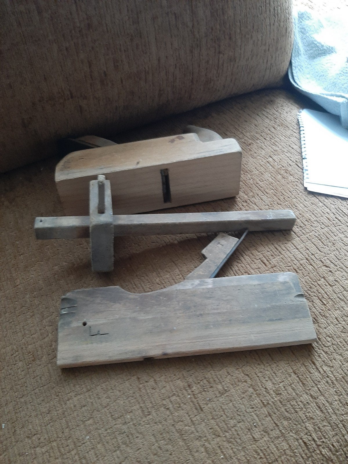 Oude houten schaven en kraspen, Antiek en Kunst, Ophalen of Verzenden