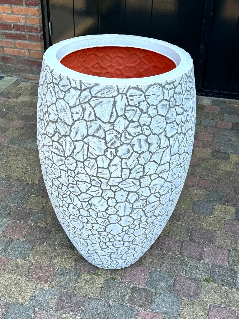 Capi plantenbak/bloempot 146 liter, Ophalen, Kunststof, Rond, Zo goed als nieuw