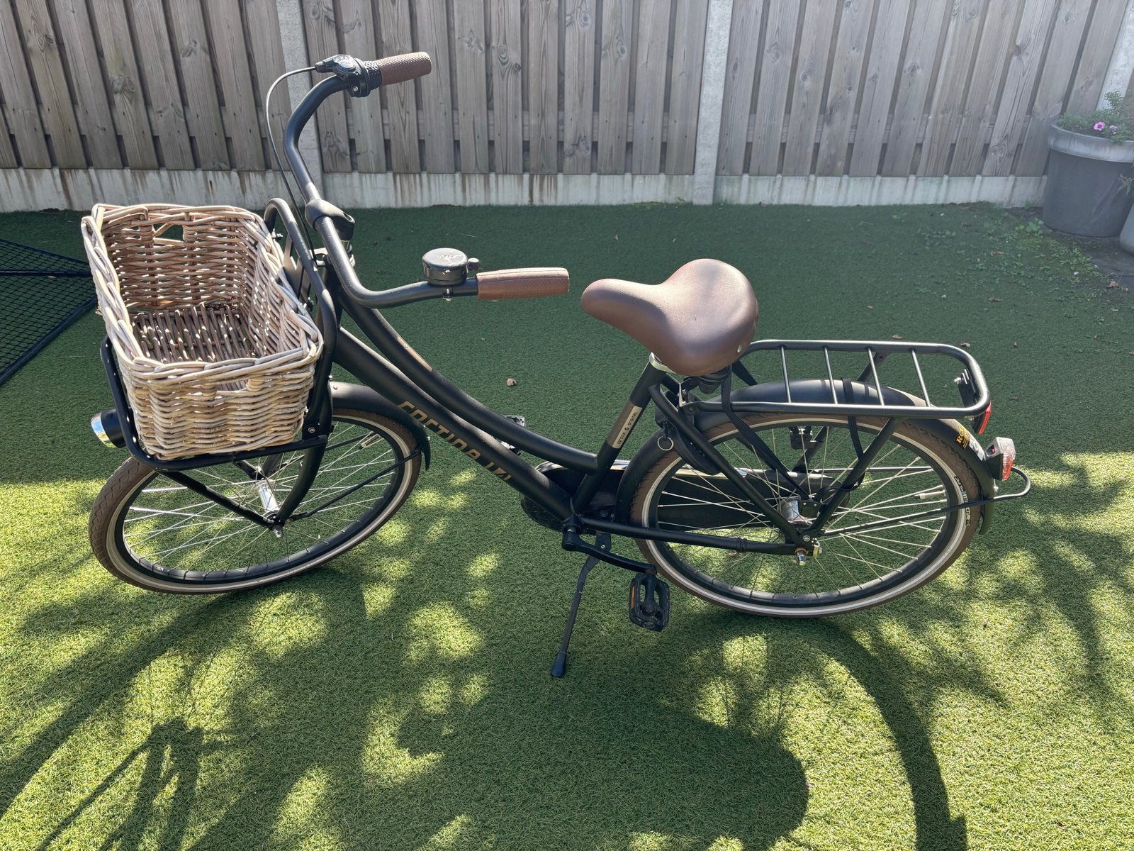 Cortina U4 Transportfiets meisjes 24 inch, Fietsen en Brommers, Ophalen, Terugtraprem, 24 inch, Versnellingen