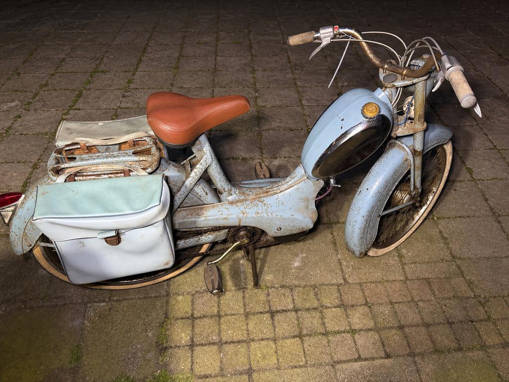 Peugeot BBV 1963 50cc Bromfiets - Klassieke Franse Charme, Ophalen, Gebruikt, Overige modellen, Maximaal 45 km/u
